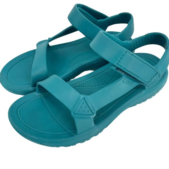 Teva Hurrican Drift Waterproof Sandals Deep Lake Teal Color‎ Women's 10 Summer - Picture 2 of 9